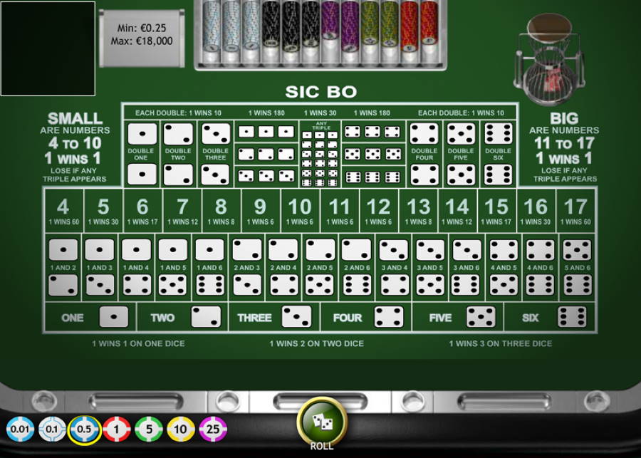 Sic Bo Casino Game Online